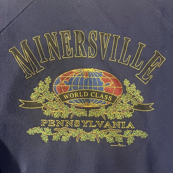 VINTAGE 1990s GRAPHIC SWEATSHIRT - Picture 2 of 7